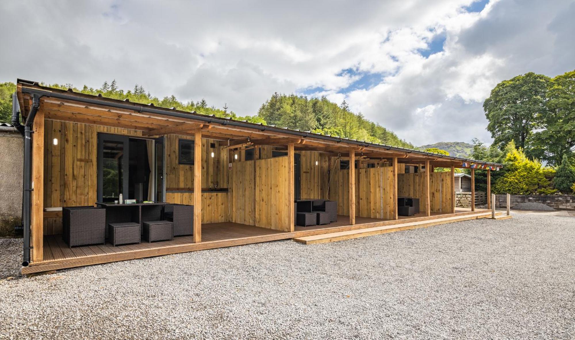 Cosy Glamping In The Eskdale Valley - Studio Lodges And Mega Pods Екстериор снимка